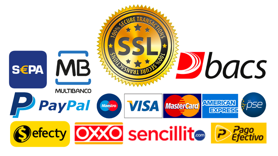 Medios de pago disponibles